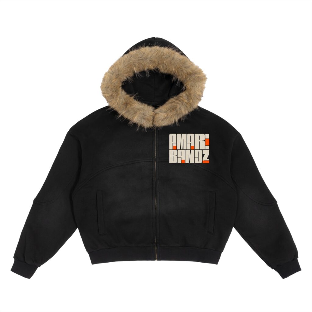 AMARI BANDZ Modular Fur Hoodie