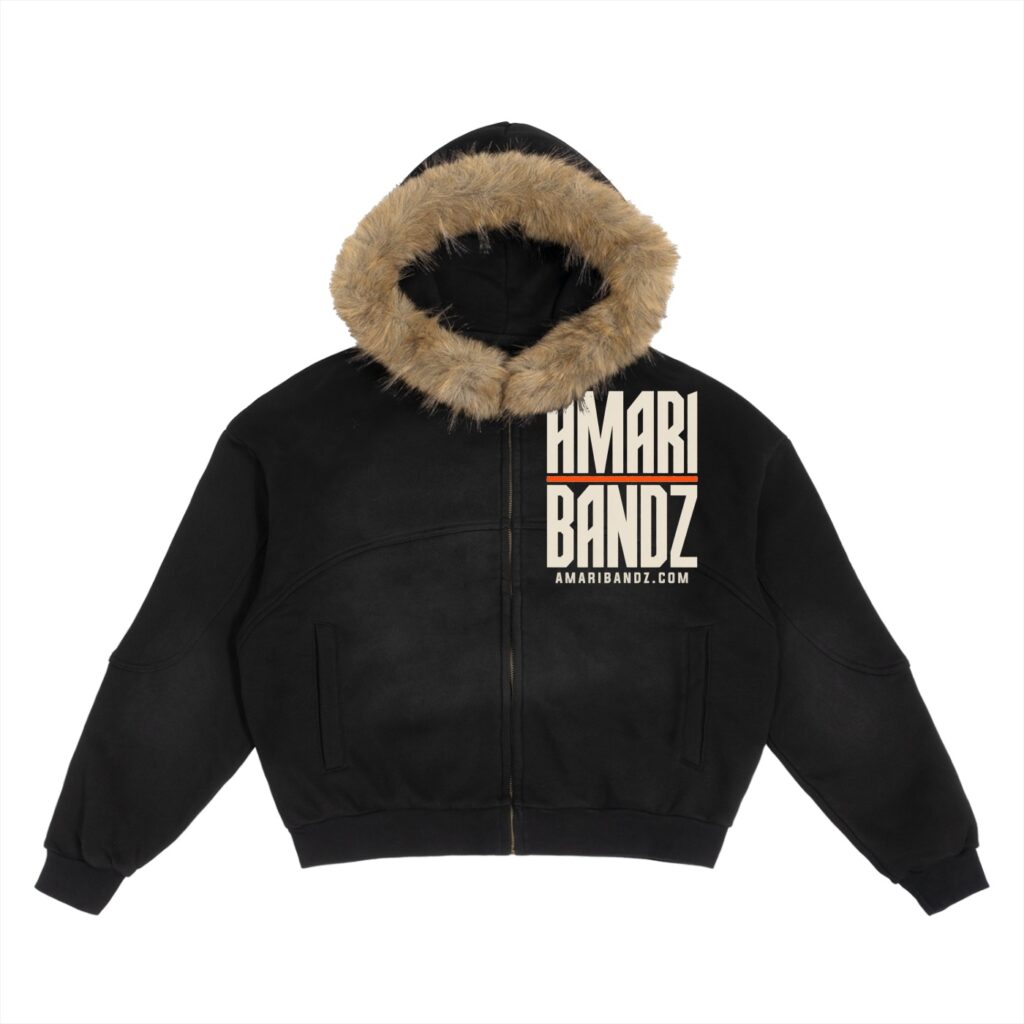 CROWNLESS Fur Hoodie